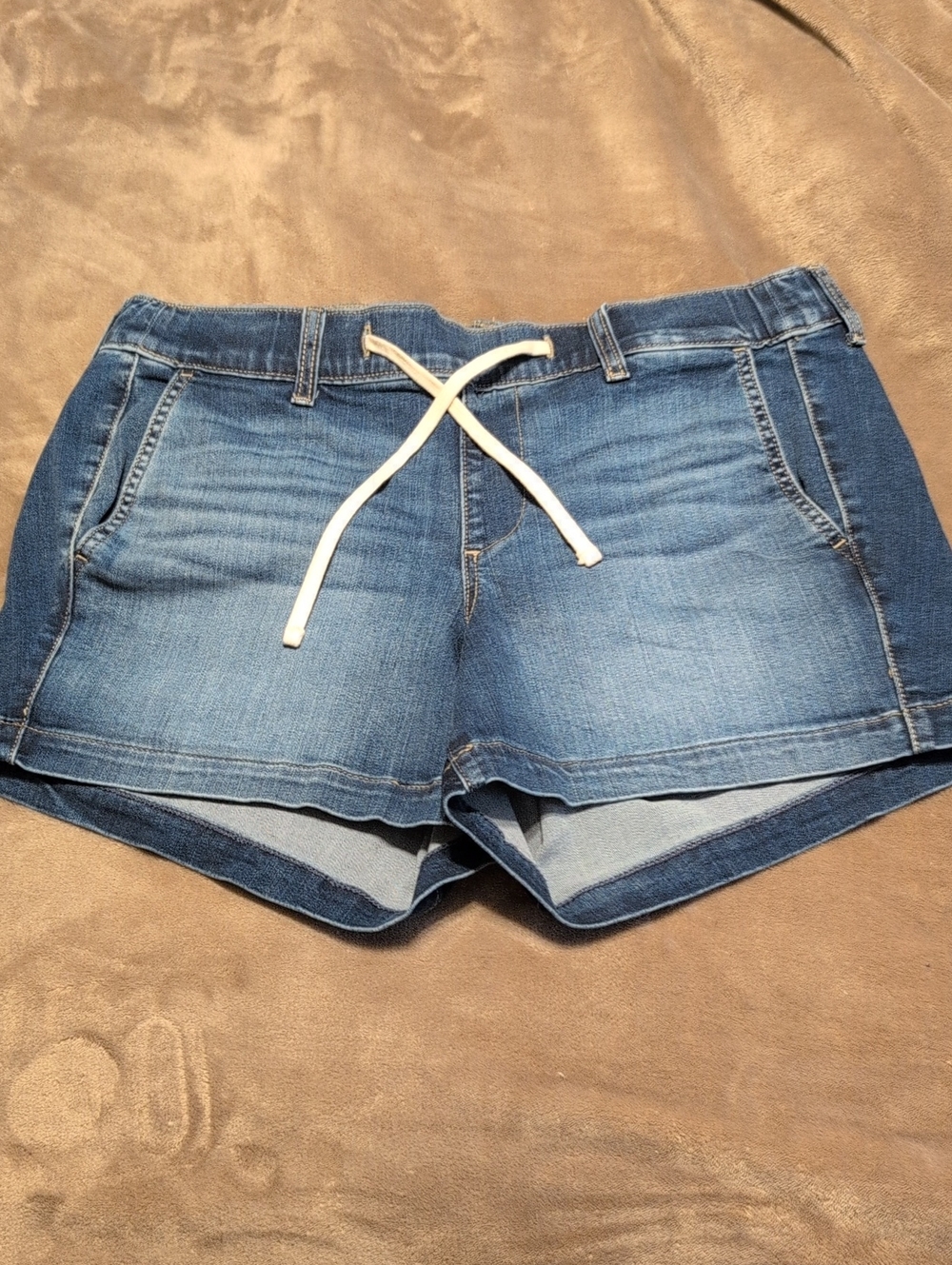 Torrid Denim Drawstring Women’s Shorts - Blue-Size 00
